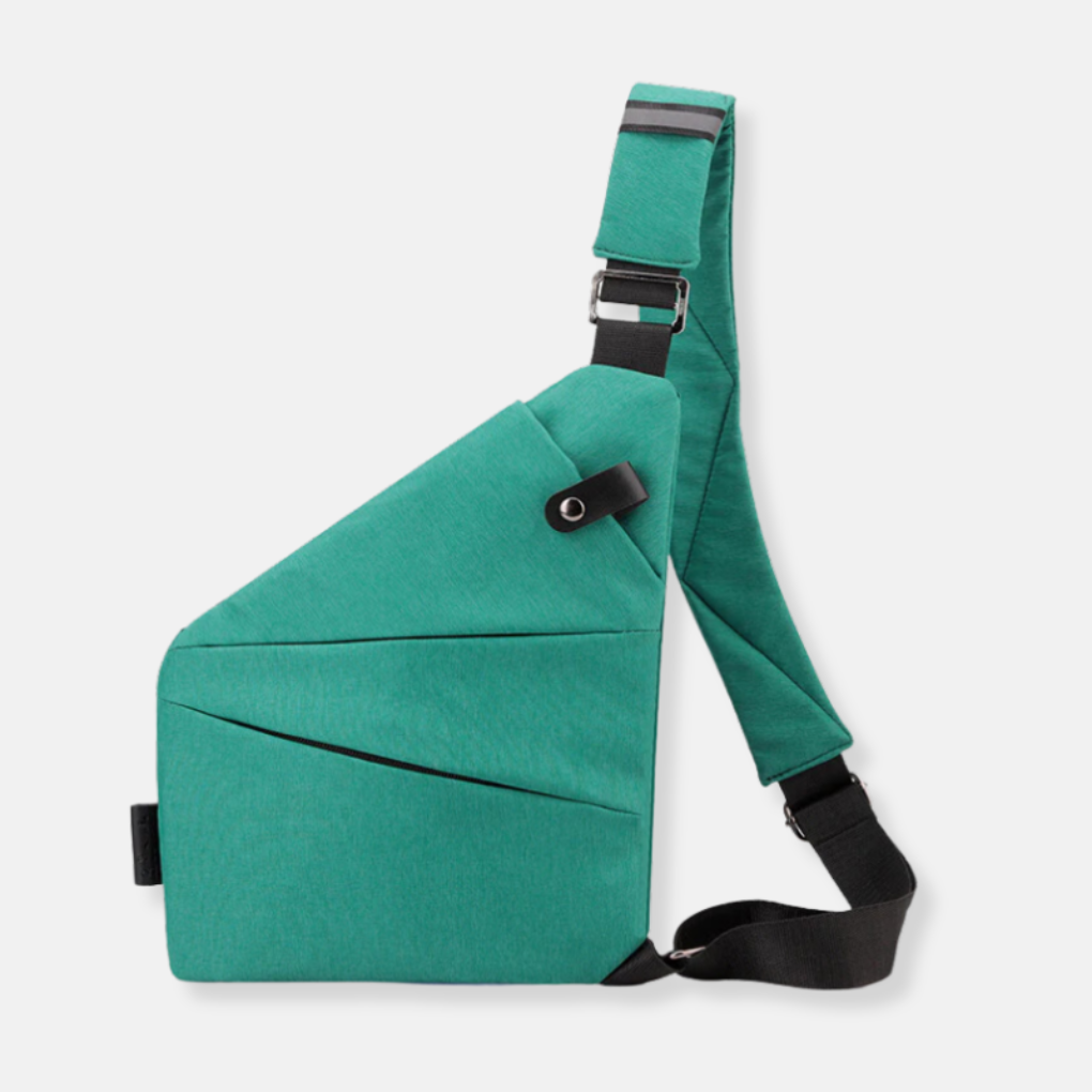 Davy | Crossbody Travel Bag - Hidden Zipper Organizer