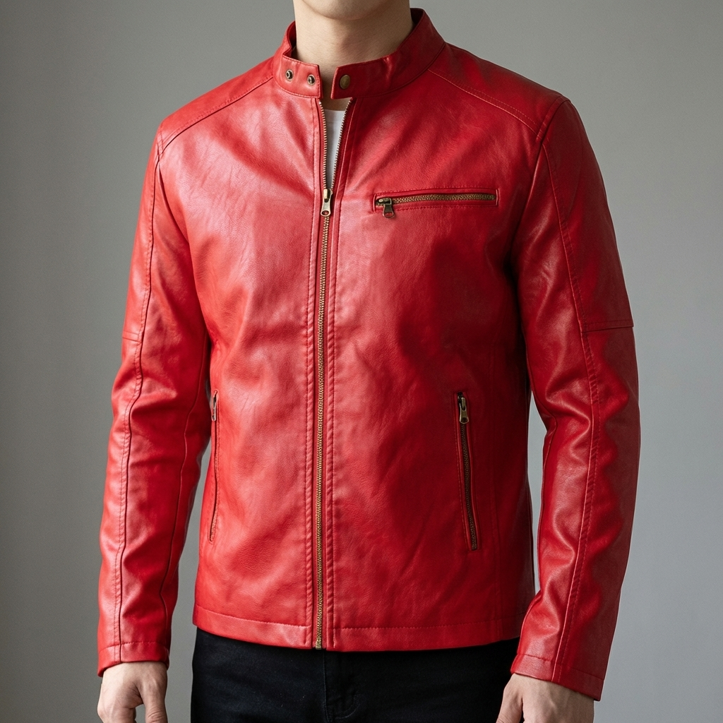 Davy | Men's Waterproof Leather Moto Jacket