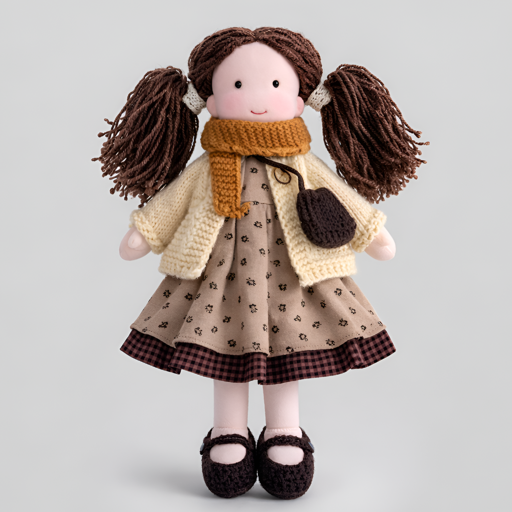 Davy | Soft Waldorf Cuddly Doll with Natural Features