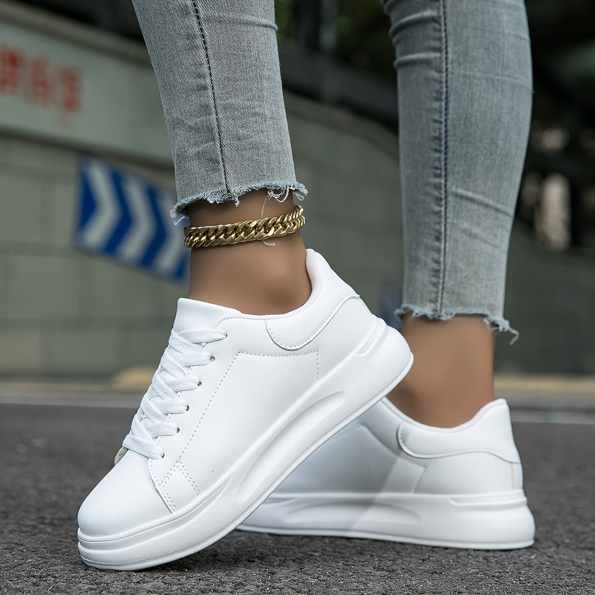 Davy | Women's Orthopedic Sneakers - Lace-Up