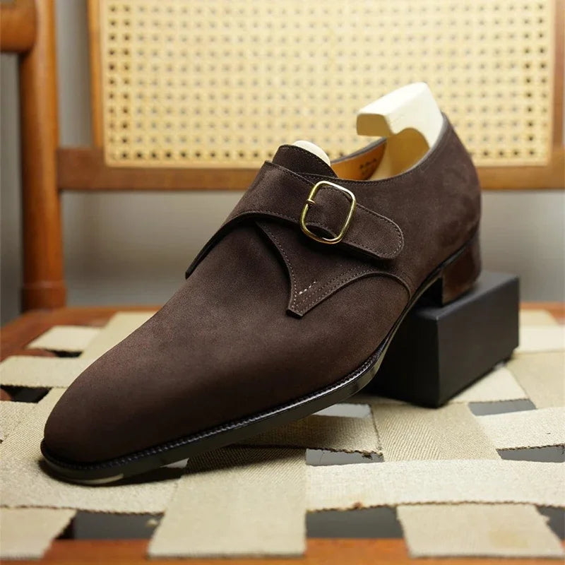 Chaussures en véritable daim