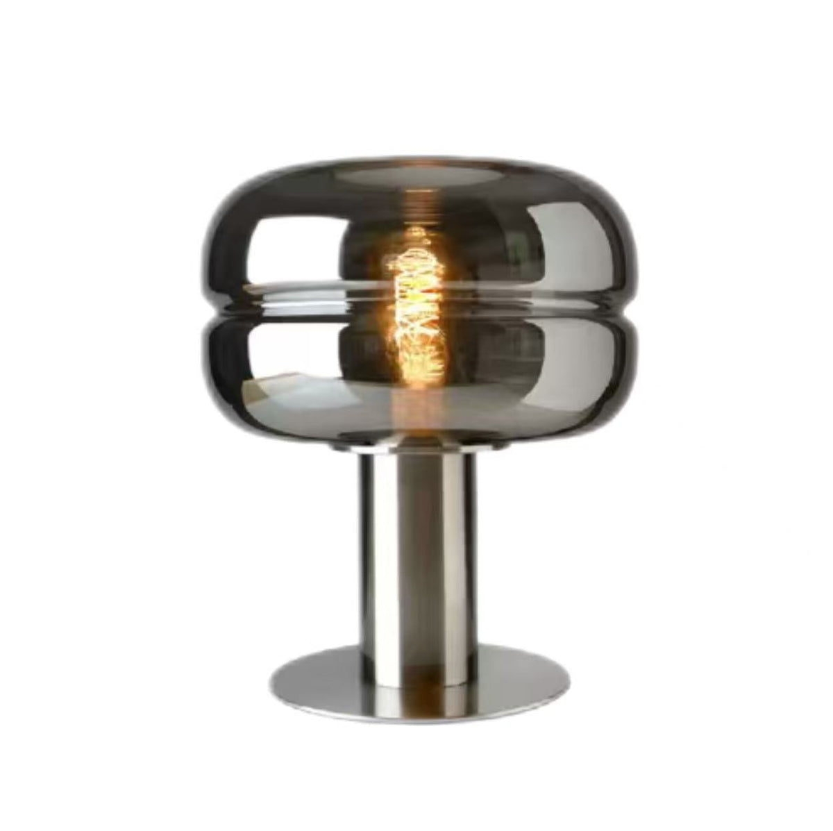 Lampe de table en verre