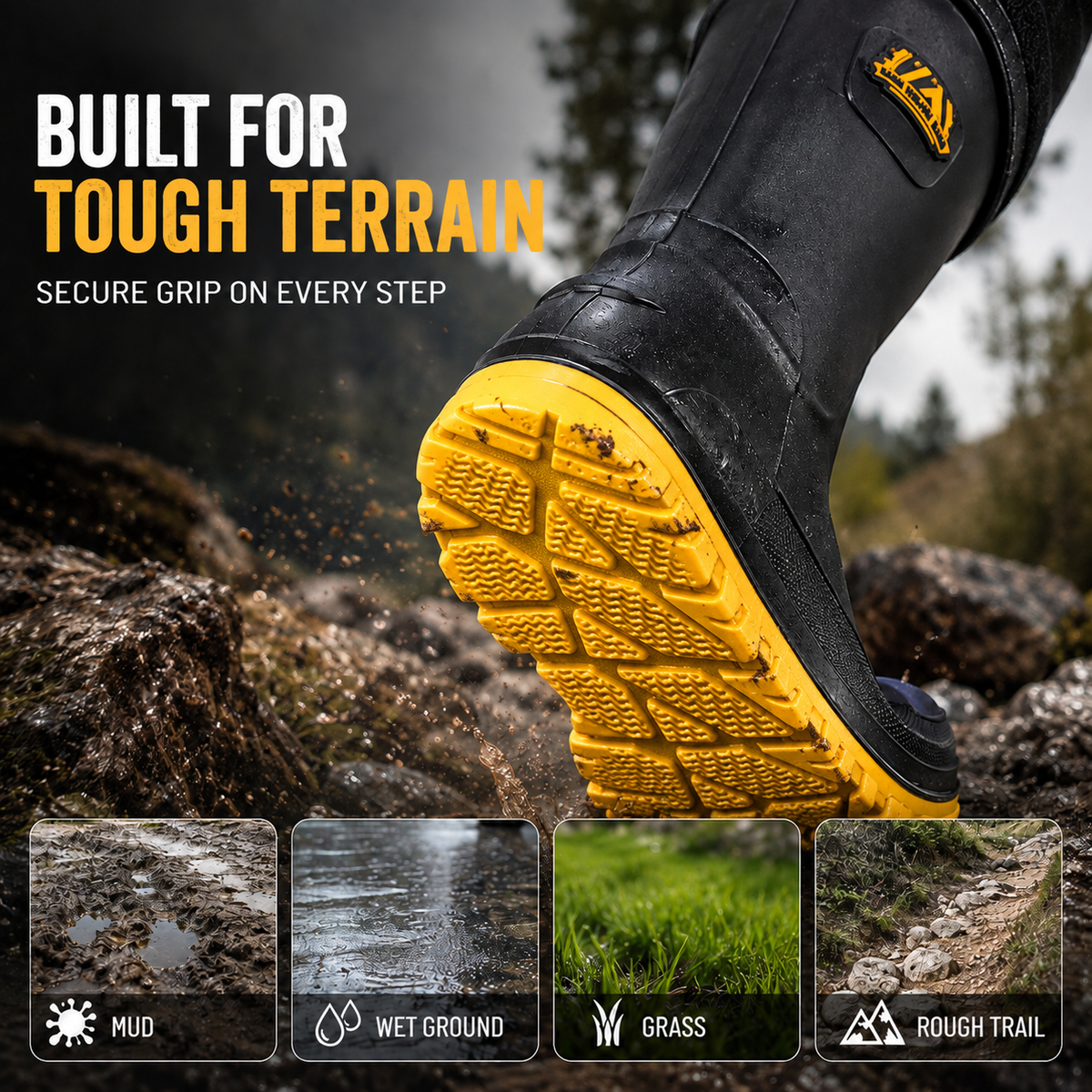 Insulated Rain Boots