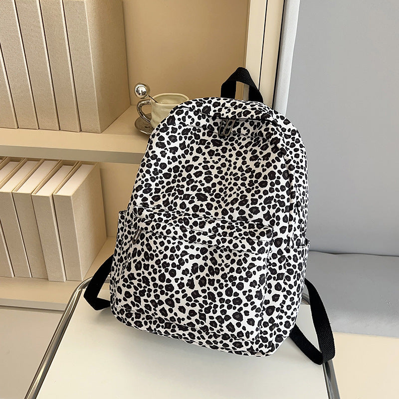 Leopard Print Backpack