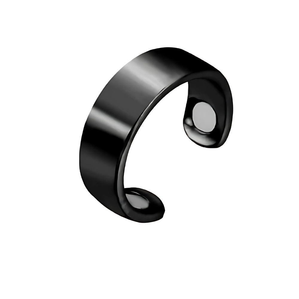 Bague de guérison magnétique en acier inoxydable