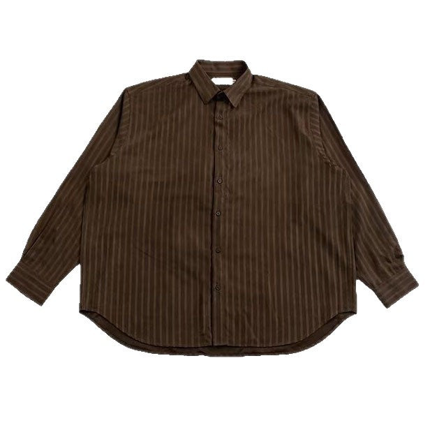 Chemise élégante pour homme avec texture fine côtelée