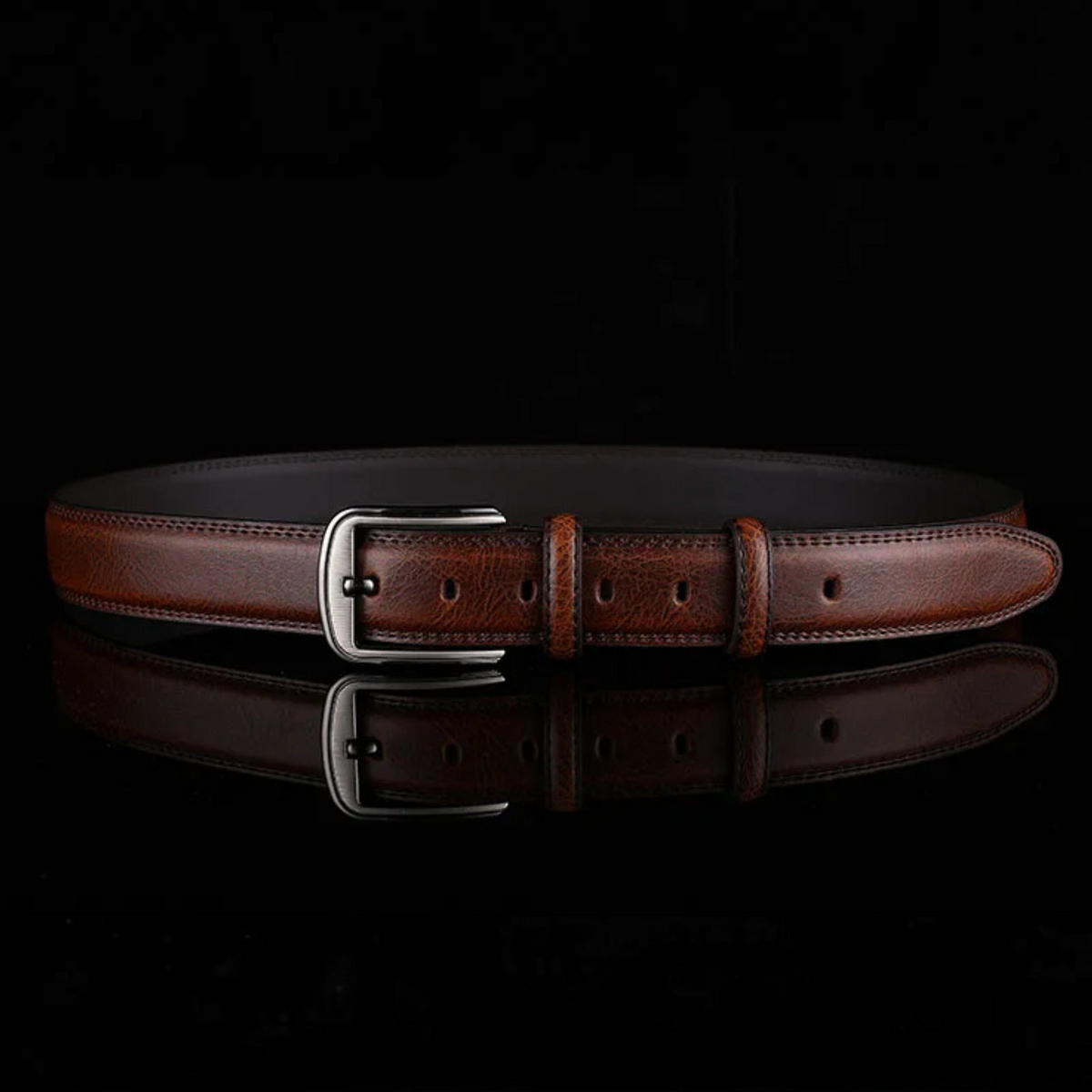 Ceinture pour homme en cuir pleine fleur