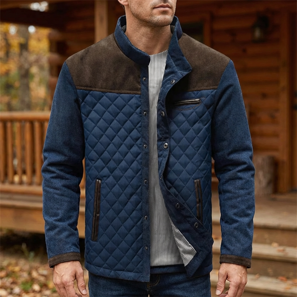 Veste de transition doublée pour homme