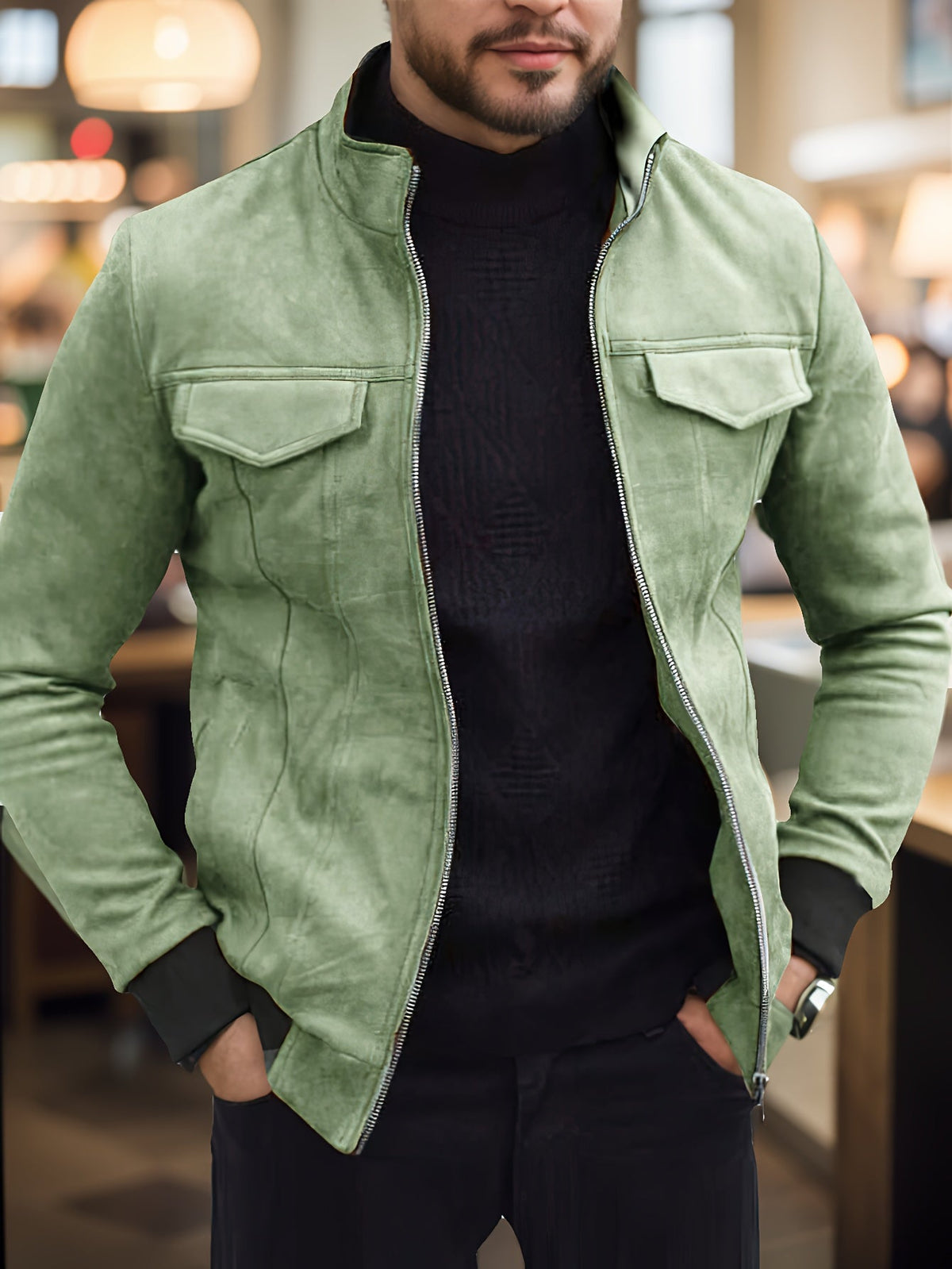 Veste d’hiver pour homme - coupe-vent et chaude pour les temps froids