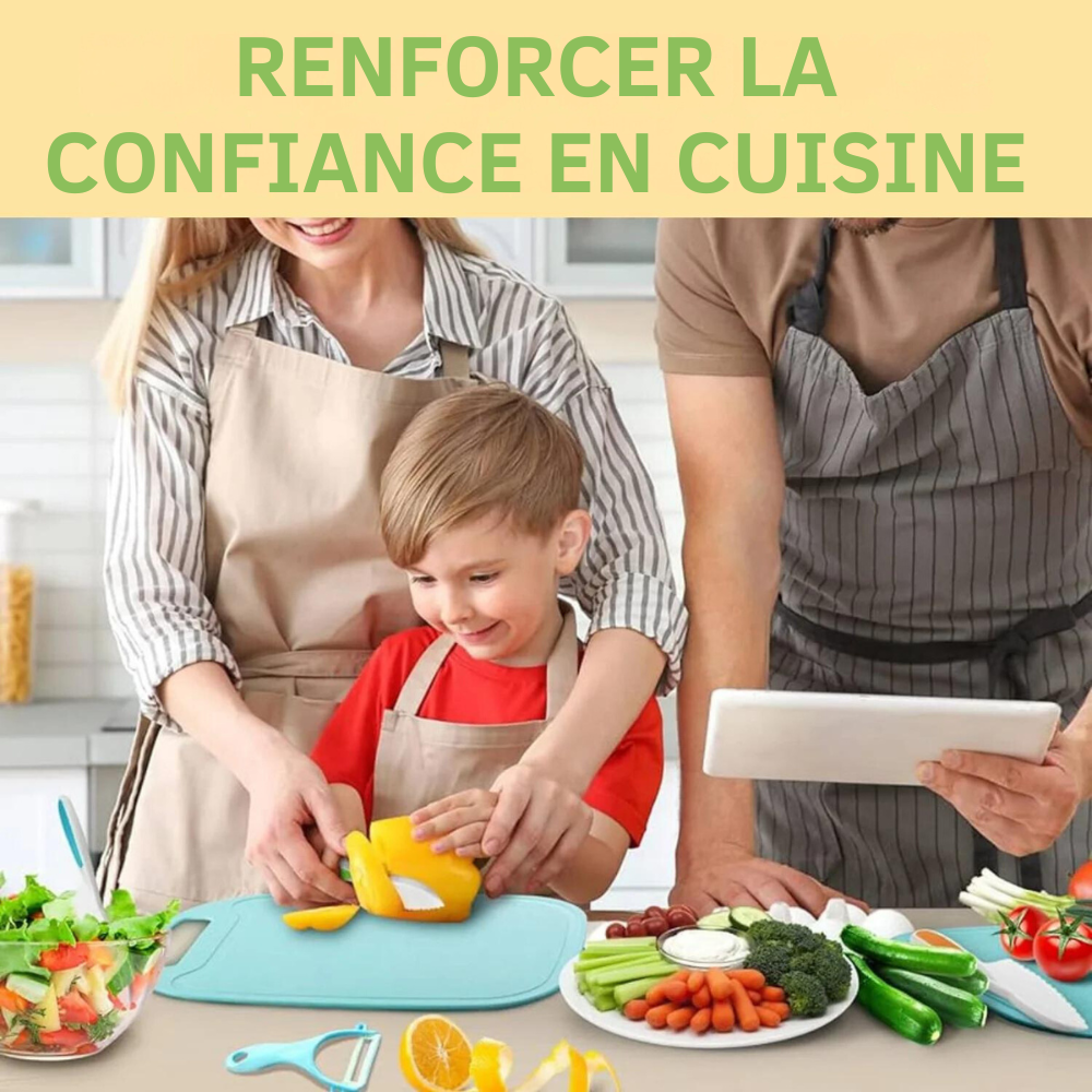 Montessori Safe Cooking Utensils for Kids (12 pieces)