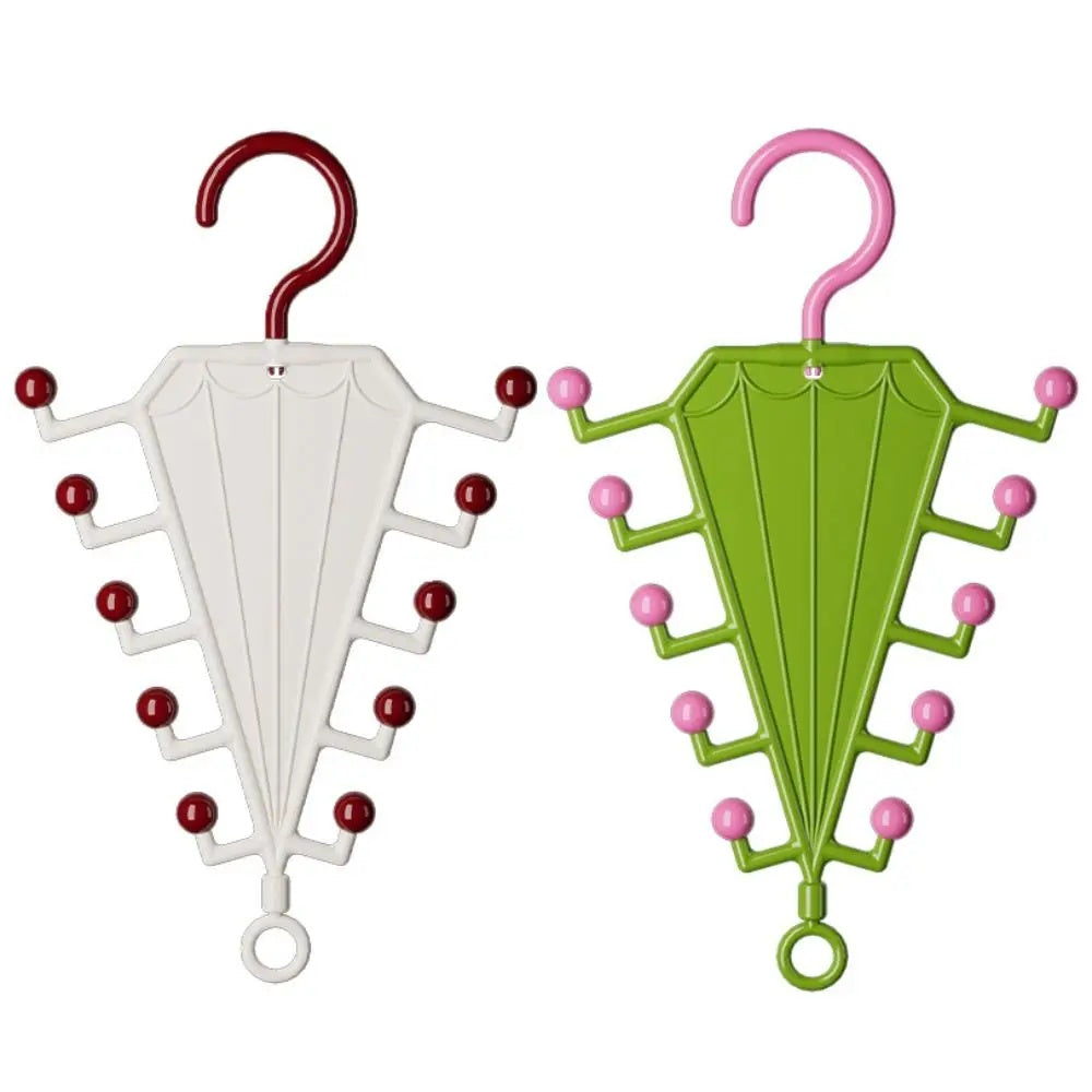 Multifunctional Umbrella-Shaped Hanger and Holder