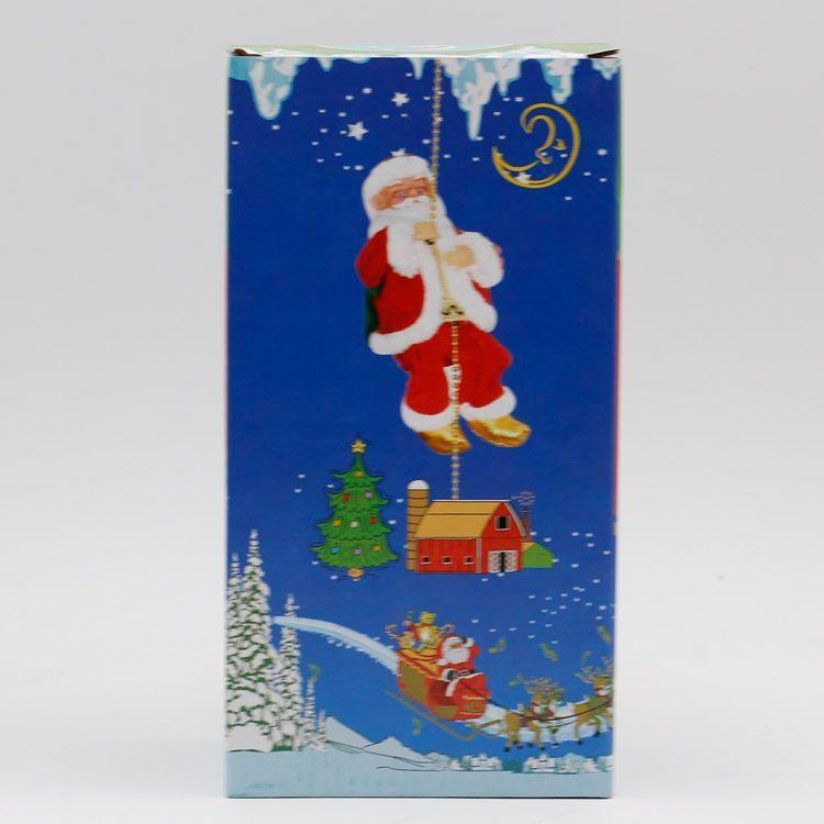 Musical Climbing Santa Claus on Rope