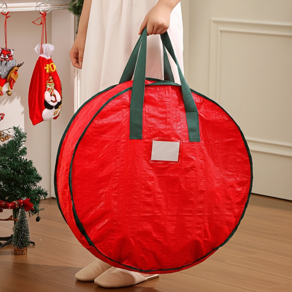 Polypropylene Garland Storage Bag and Christmas Decoration Organizer