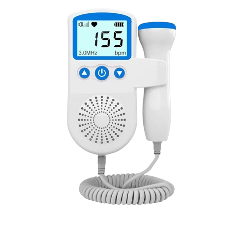 Prenatal Heartbeat Listener for Children - Portable Fetal Doppler Monitor for Expecting Mothers