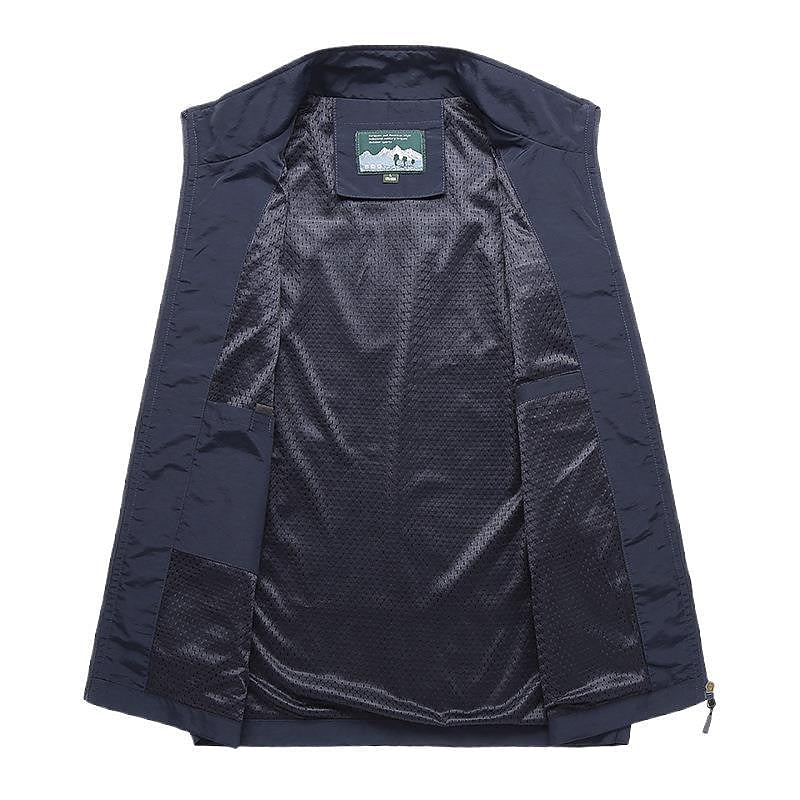 Quick-Drying Men's Vest for Autumn Outdoor Adventures