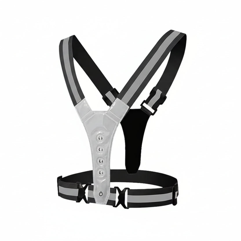 RUNSPARK – Adjustable LED Vest – 3 Modes for Safe Night Training