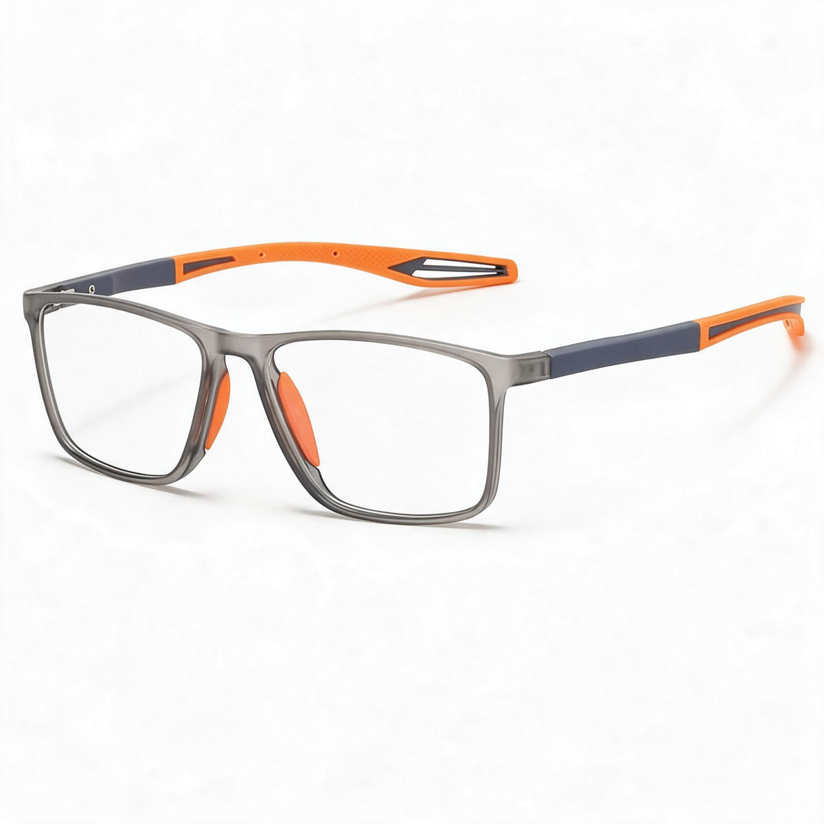 Lunettes de lecture de sport avec filtre anti-lumière bleue – Monture rectangulaire ultralégère (+1.00 à +4.00 dioptries)