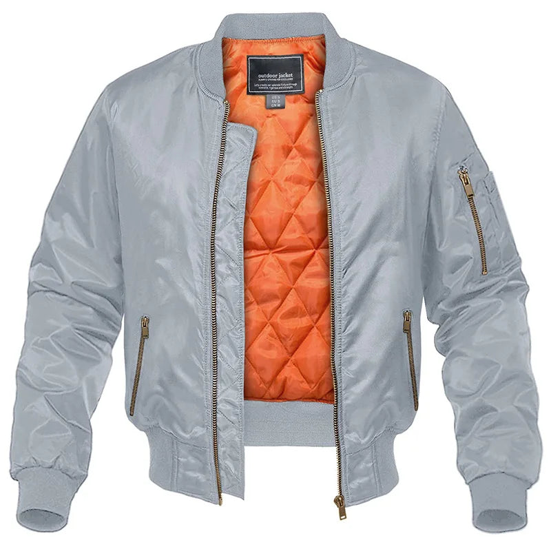 Blouson bomber sportif