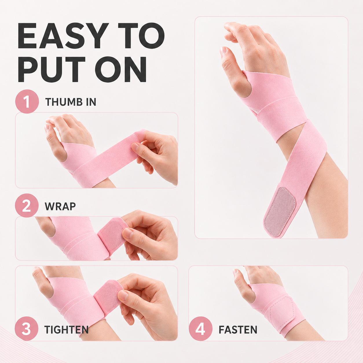 Ultra-Thin Wrist Support