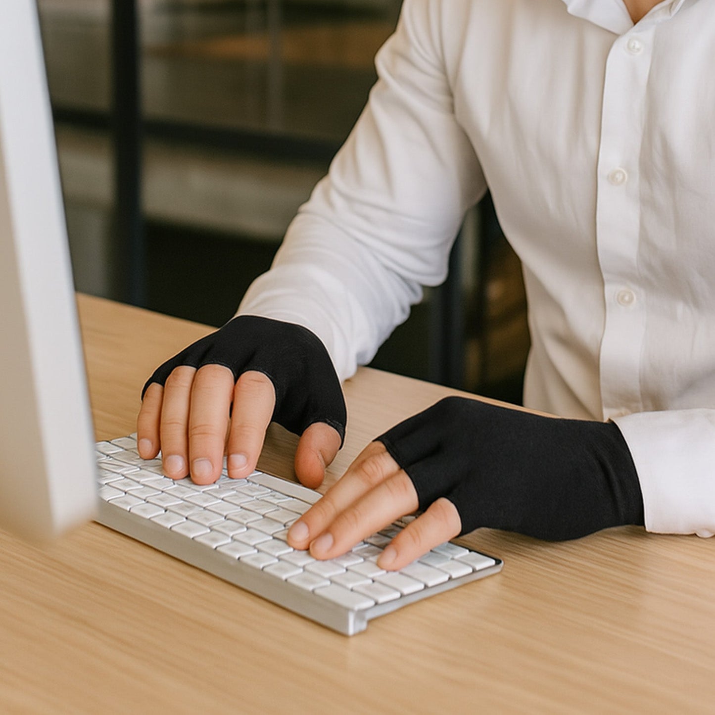 Gants chauffants thérapeutiques unisexes
