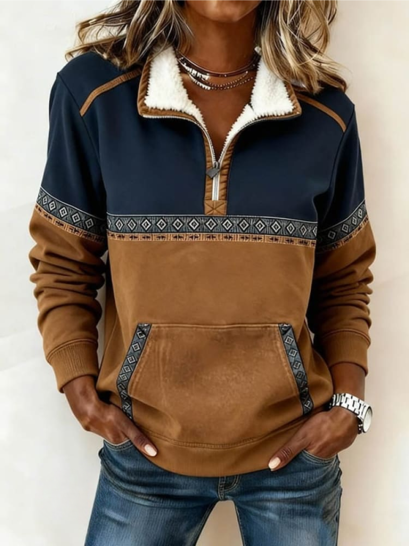 Women's Cozy Knit Sweater - Soft & Comfortable Pullover