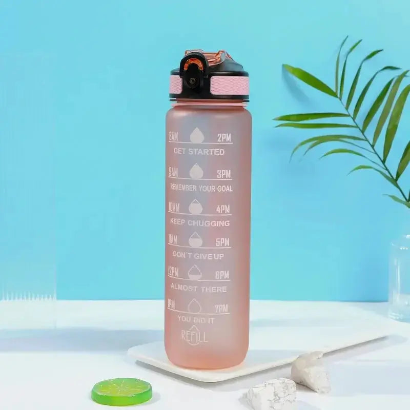 1000ML Motivation Water Bottle
