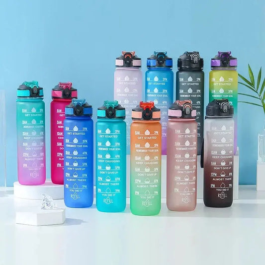 1000ML Motivation Water Bottle