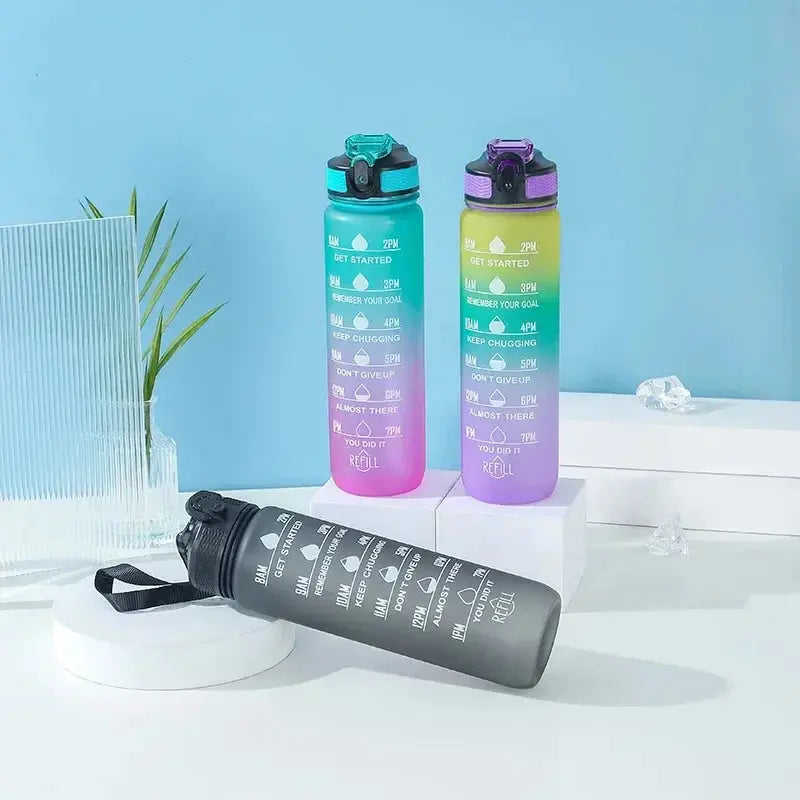 1000ML Motivation Water Bottle