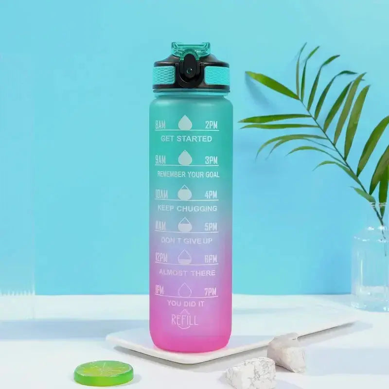 1000ML Motivation Water Bottle
