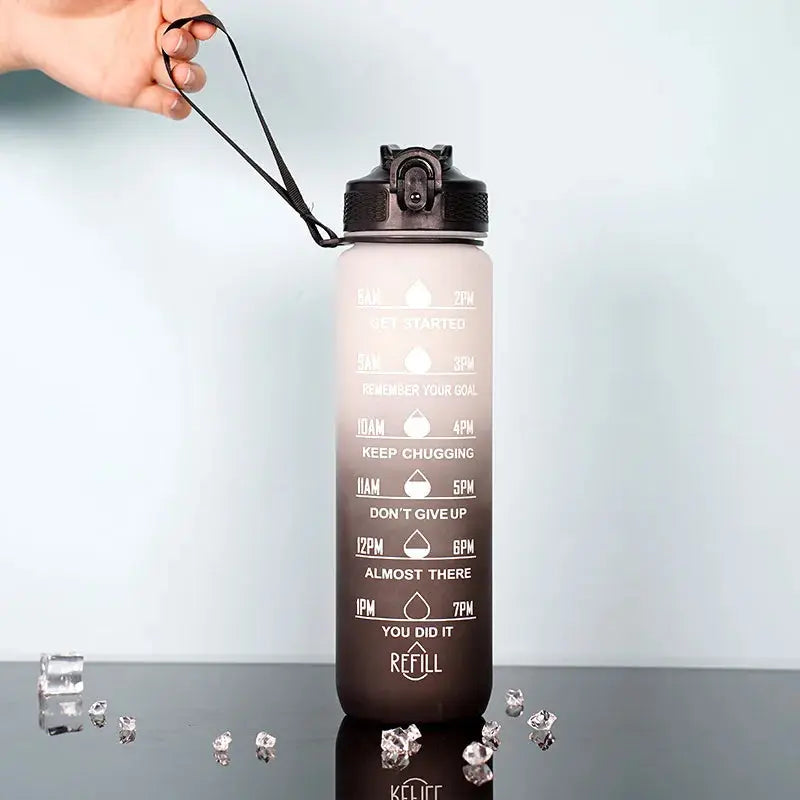 1000ML Motivation Water Bottle