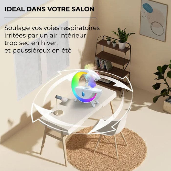 Humidificateur d’air anti-gravité 2-en-1 - OGOYA