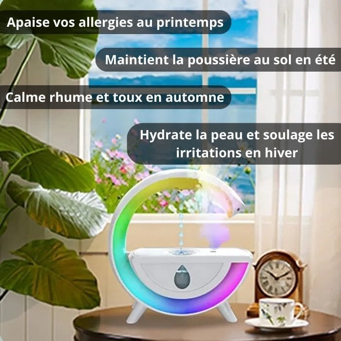 Humidificateur d’air anti-gravité 2-en-1 - OGOYA
