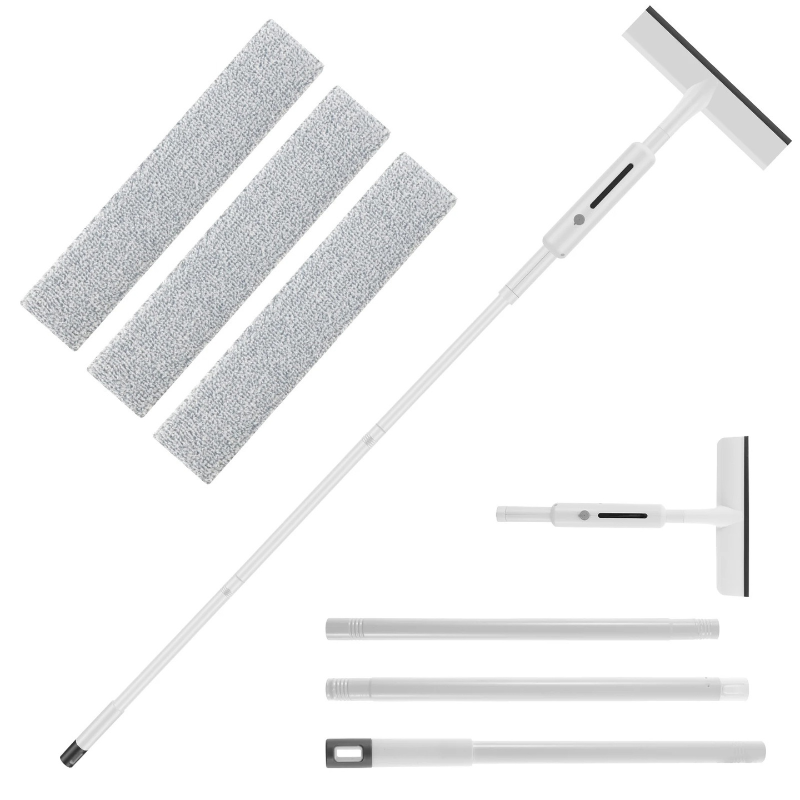 2-In-1 Spray Window Squeegee with Double Blade for Windows, Mirrors & Cars