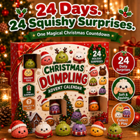 24-Day Christmas Mini Squishies Advent Calendar