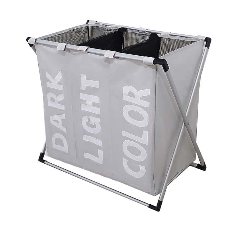 3-Compartment Laundry Hamper