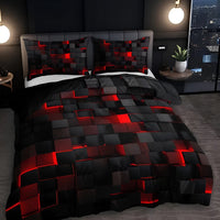 3D Geometric Pattern Bedding Set