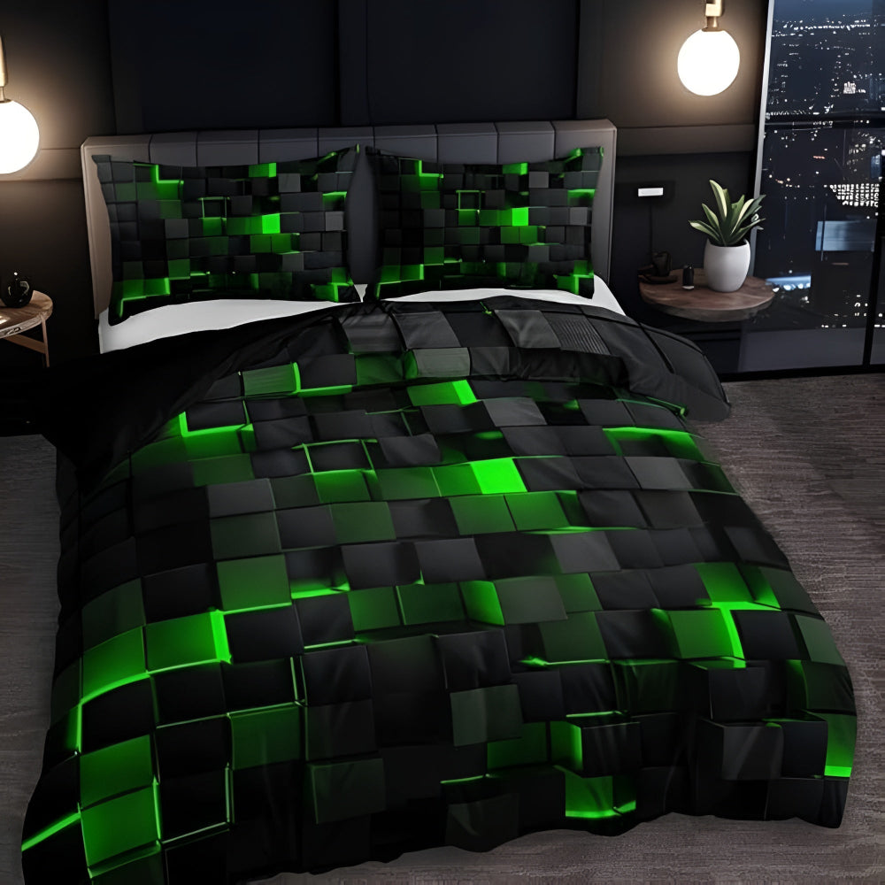 3D Geometric Pattern Bedding Set