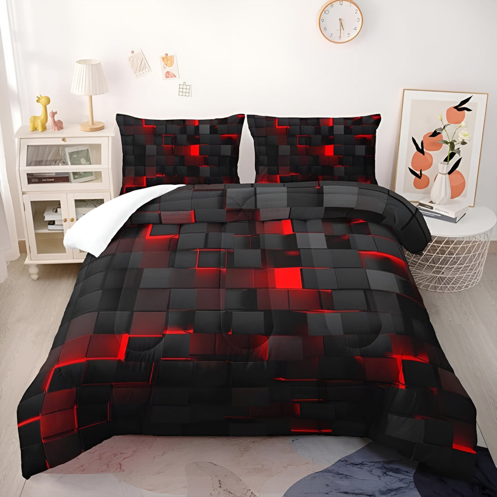 3D Geometric Pattern Bedding Set