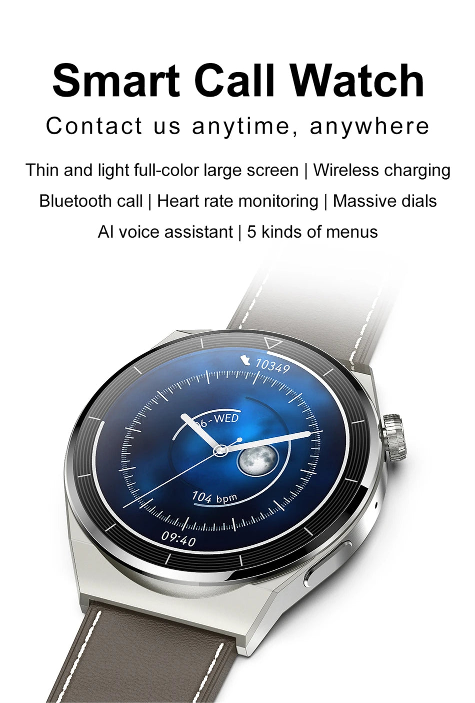 4G Smartwatch: Phone Calls & Connectivity with Sophistication - Image 1