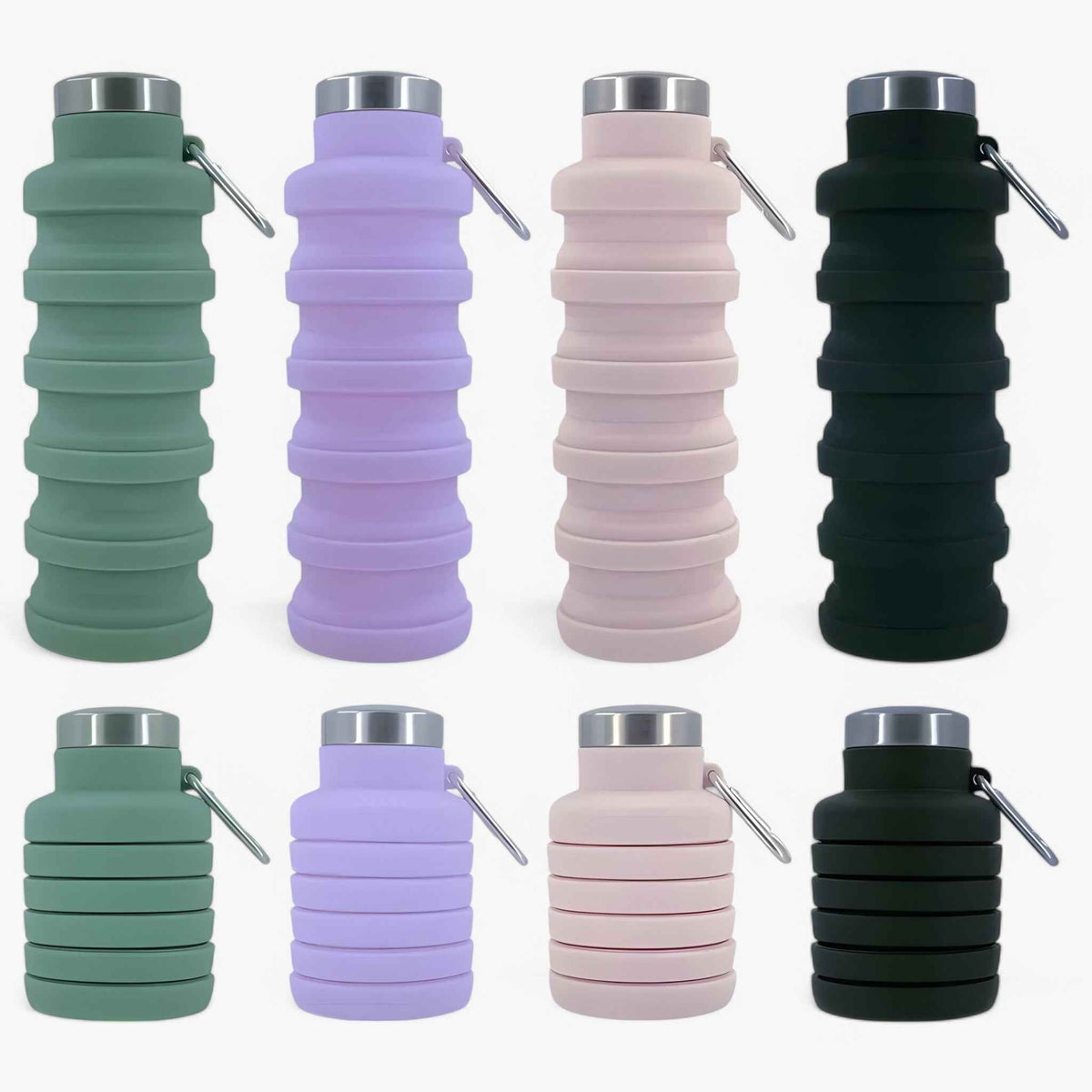 500ml Collapsible Silicone Water Bottle