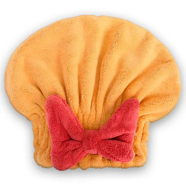 Serviette turban absorbante pour sécher les cheveux à la maison