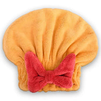 Serviette turban absorbante pour sécher les cheveux à la maison