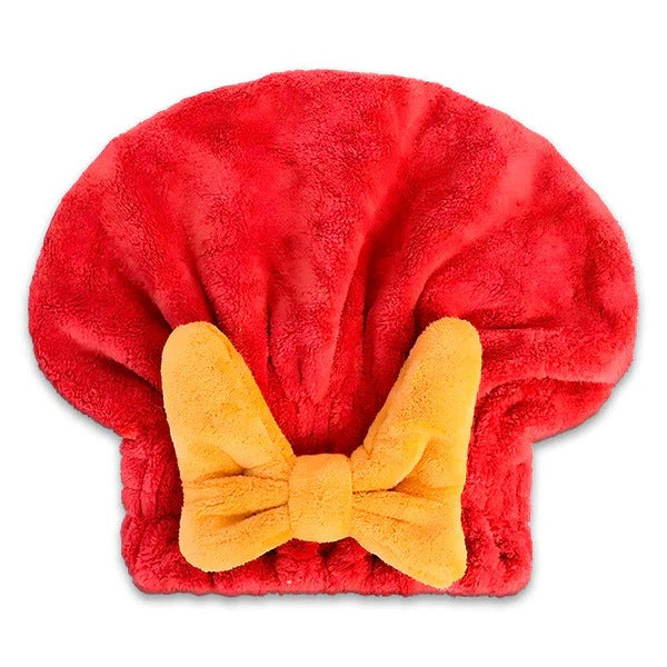 Serviette turban absorbante pour sécher les cheveux à la maison