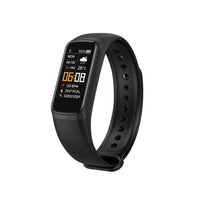 Montre d'activité avec moniteur de fréquence cardiaque, oxygène sanguin et compteur de pas