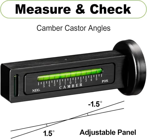 Outil de réglage magnétique de carrossage ajustable