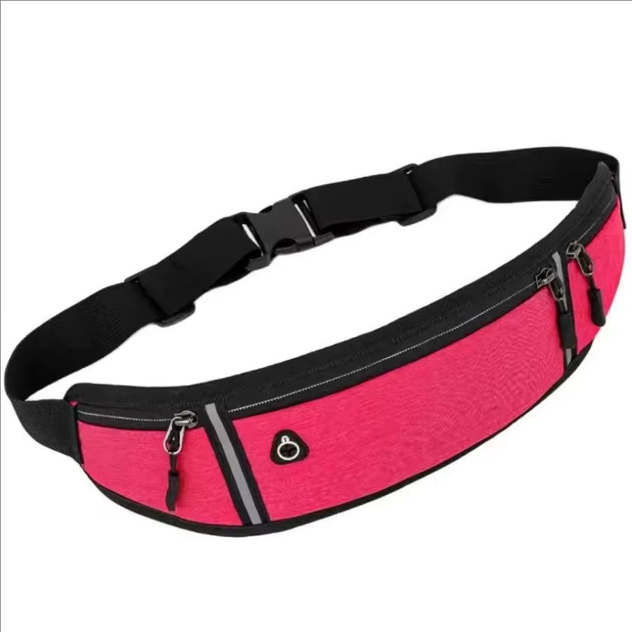 Adjustable Running Belt with Hidden Phone Pocket