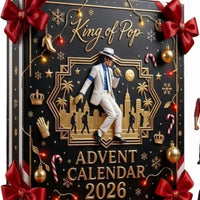 Advent Calendar - 24 Pop Star Figures Featuring the Iconic King of Pop