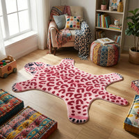 Animal Print Accent Rug for Cozy Home Decor
