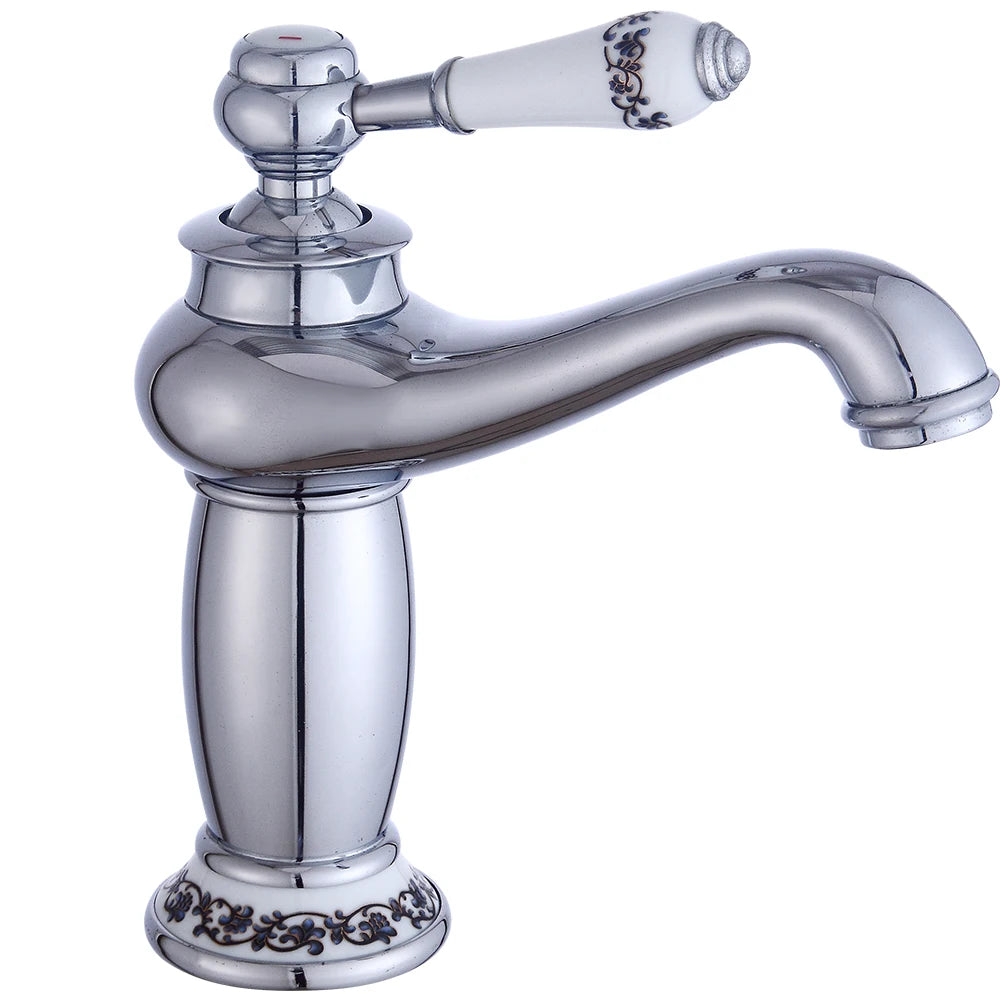 Antique Gold Single-Handle Tap