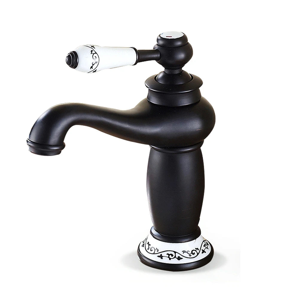 Antique Gold Single-Handle Tap